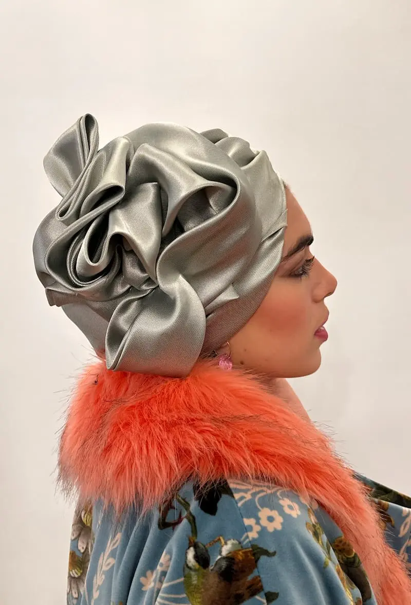 Turbante gris - Imagen 2