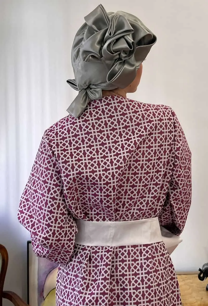 Turbante gris - Imagen 3